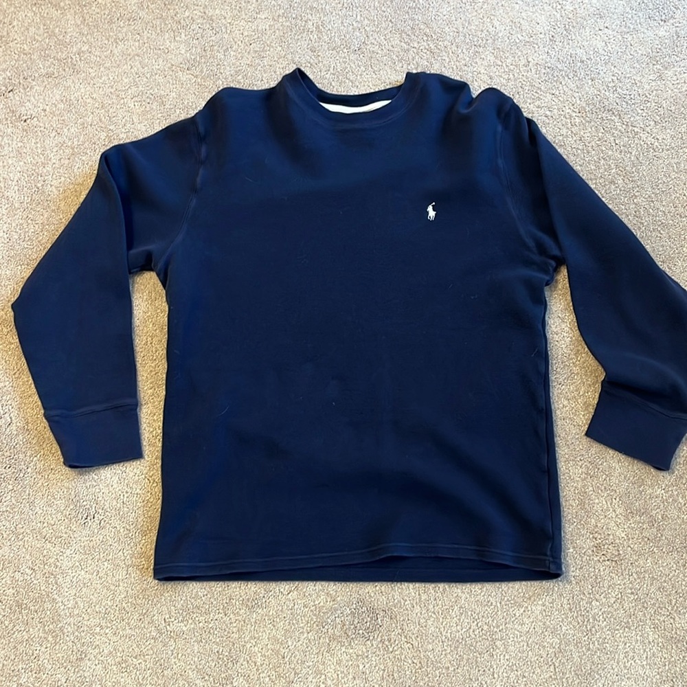 Polo sleepware navy top